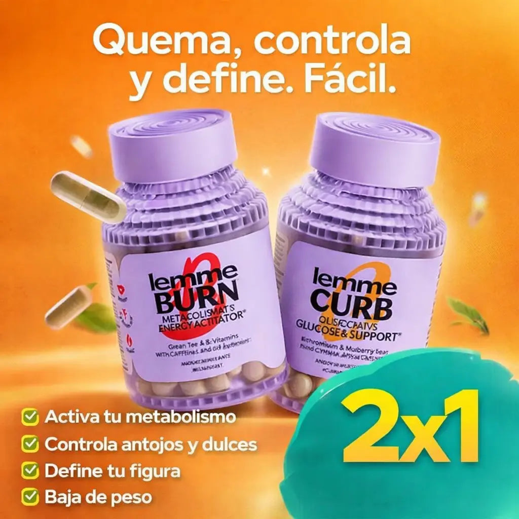 🔥 Lemme Burn Activador AMPK+ Lemme Curb 2x1 Tiempo Limitado⏳