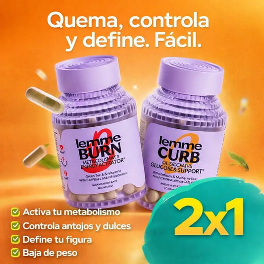 🔥 Lemme Burn Activador AMPK+ Lemme Curb 2x1 Tiempo Limitado⏳