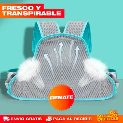 SafeRide™ CHALECO SOPORTE DE SEGURIDAD PARA NIÑOS - MOTO, BICICLETA Y MÁS