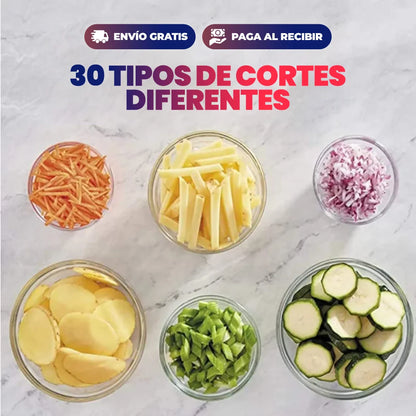 Corta y Pica como un Profesional – Más de 30 Cortes Diferentes + Envío Gratis