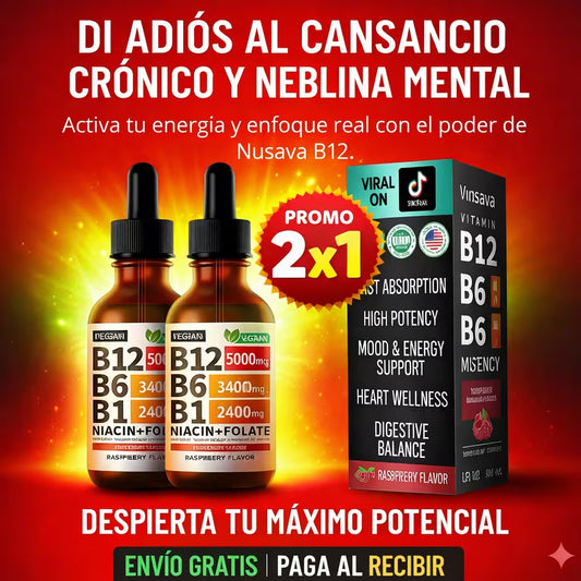 Nusava Vitamin B Complex 60ml x2