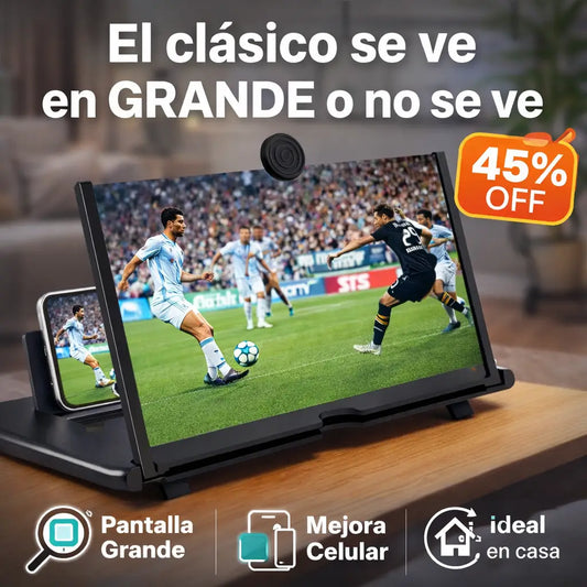 Convierte tu celular en un estadio y vive cada gol en GRANDE +Envio GRATIS