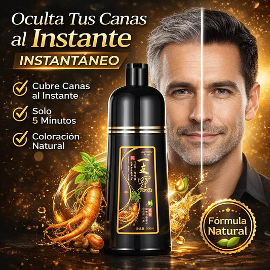 Dile Adiós a las Canas en 15 Minutos – Fórmula Natural + Envío Gratis