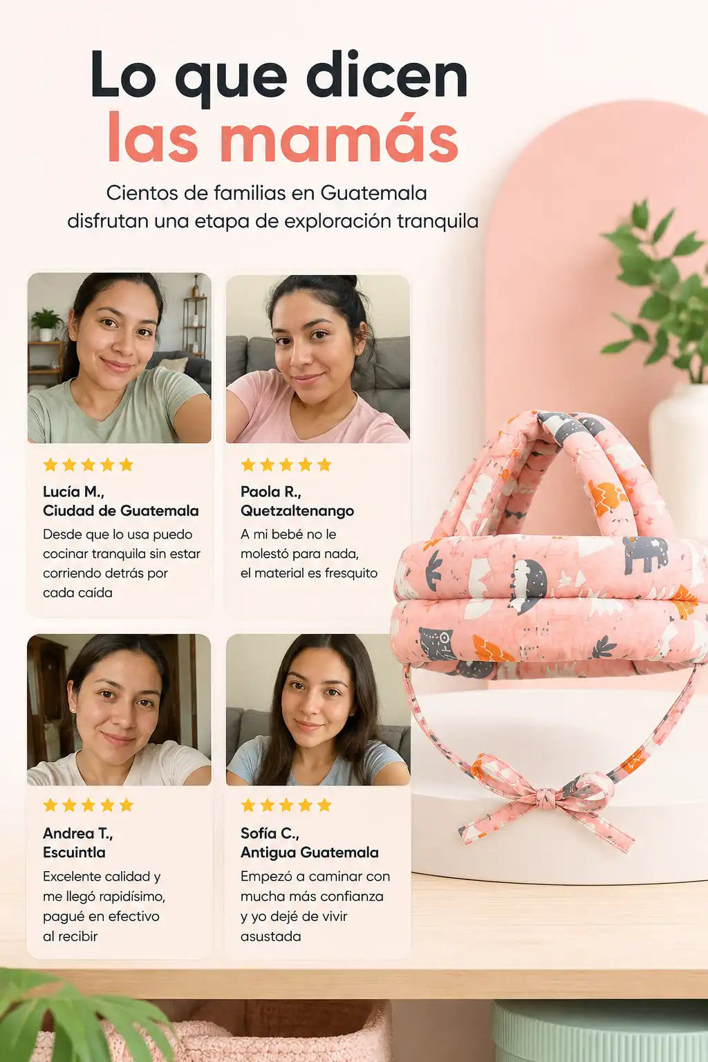 Casco Protector Para Bebés