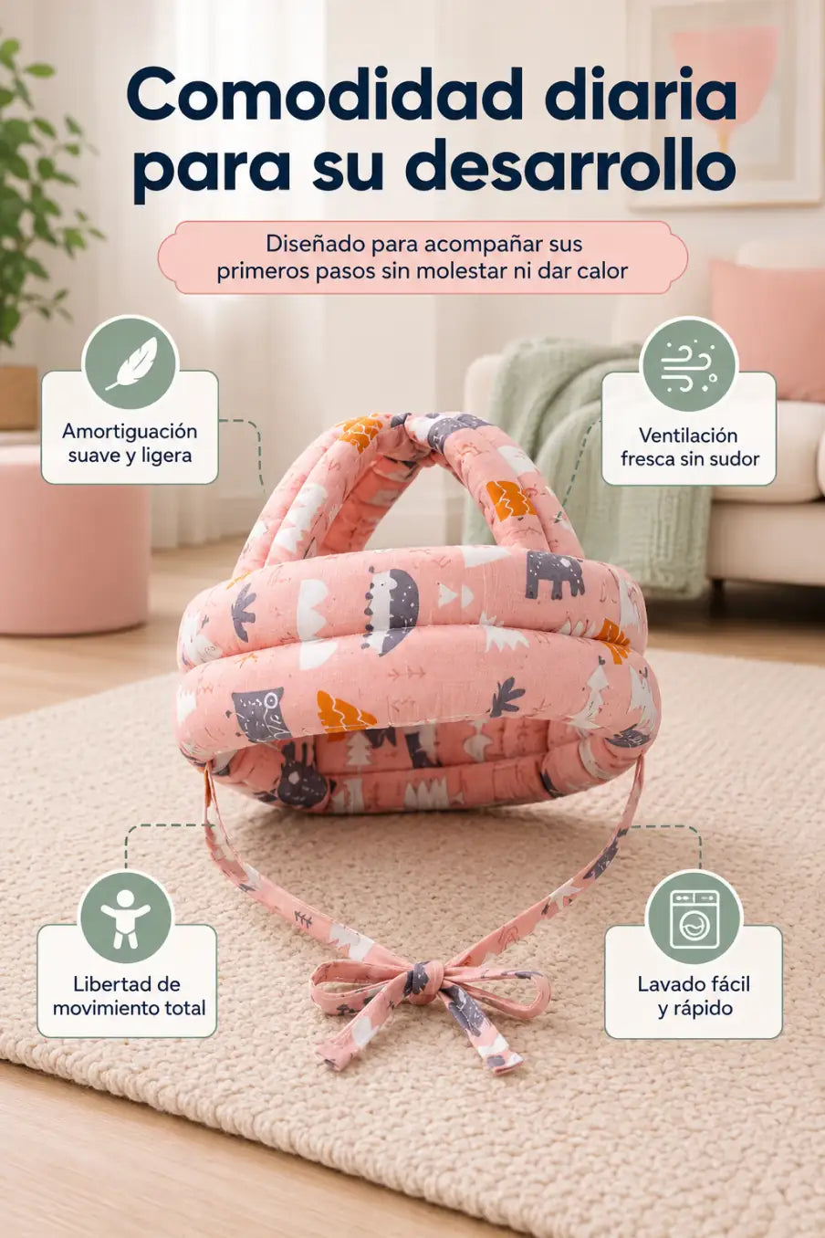 Casco Protector Para Bebés