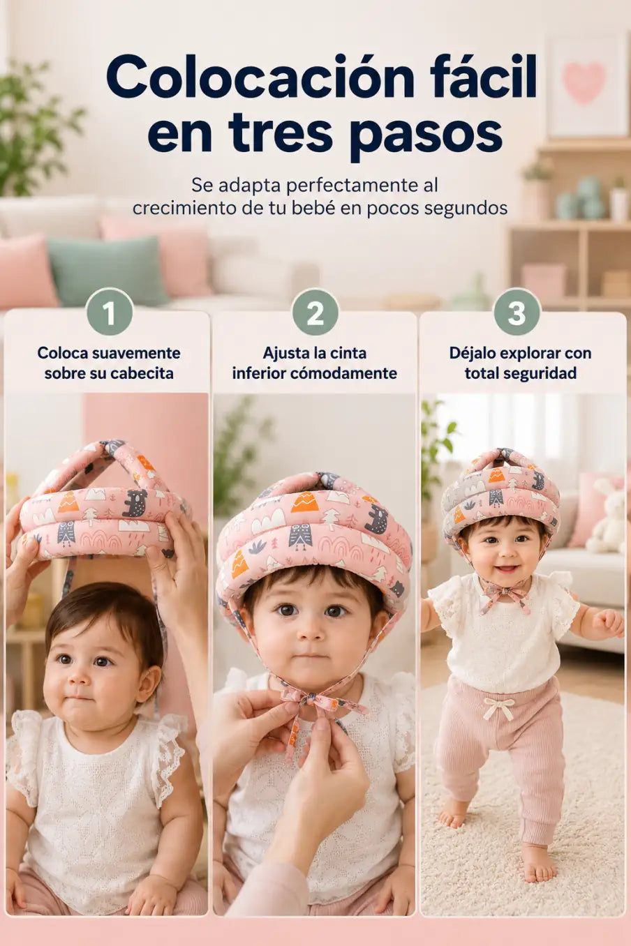 Casco Protector Para Bebés