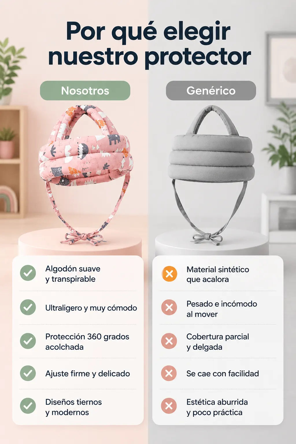 Casco Protector Para Bebés