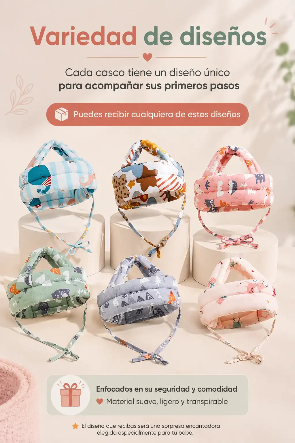 Casco Protector Para Bebés