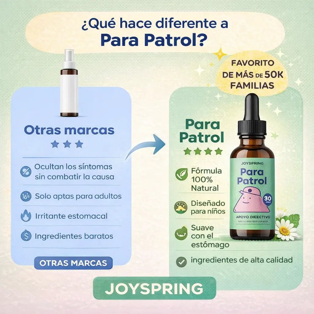ParaPatrol – Limpieza Digestiva Natural para Niños