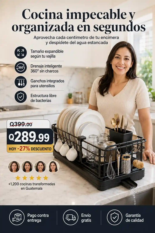 Escurridor De Vajilla Expansible