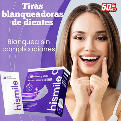 Tiras Blanqueadoras de Dientes