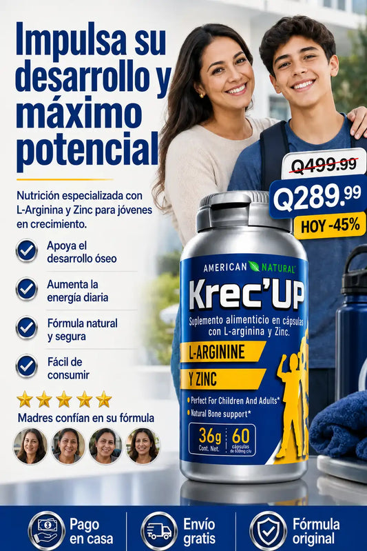 Krecup American Natural 60 Caps X 1
