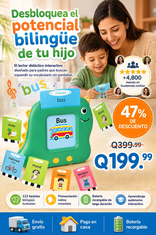 Lector de tarjetas niños