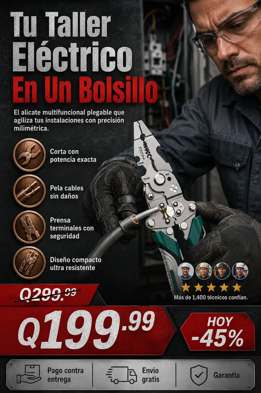 ALICATE PLEGABLE 9 EN 1