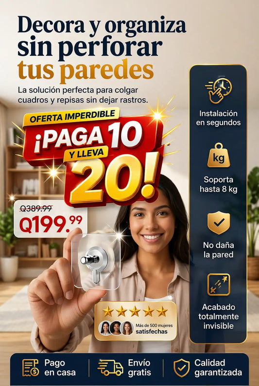 Ganchos Adhesivos