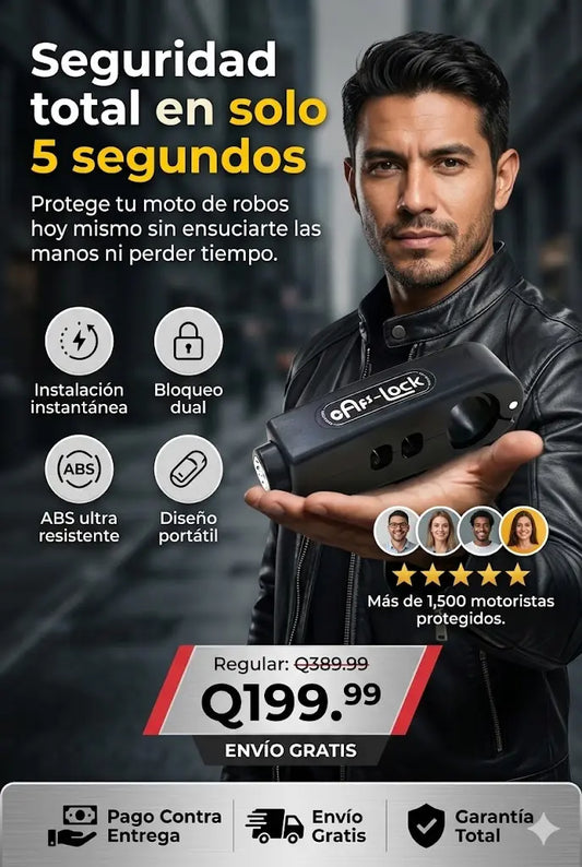 Candado moto