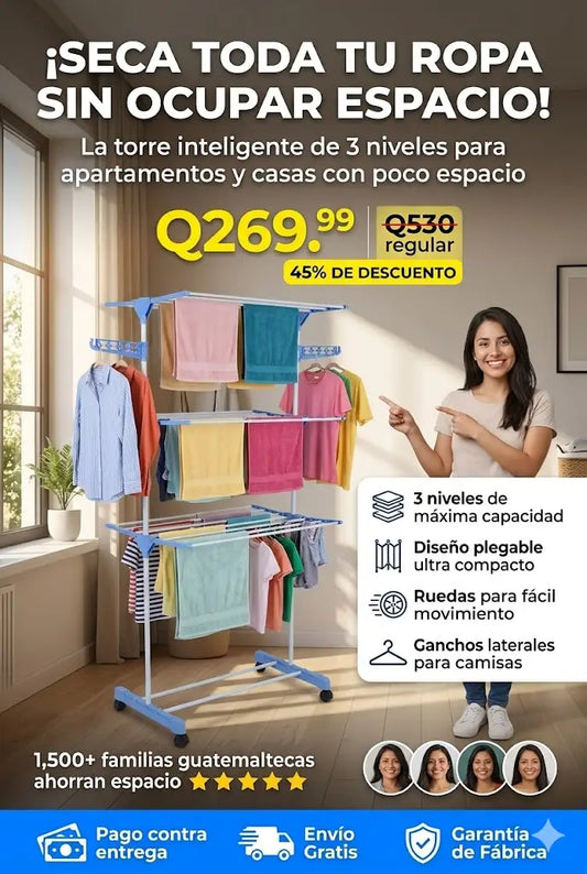 TENDEDERO PLEGABLE