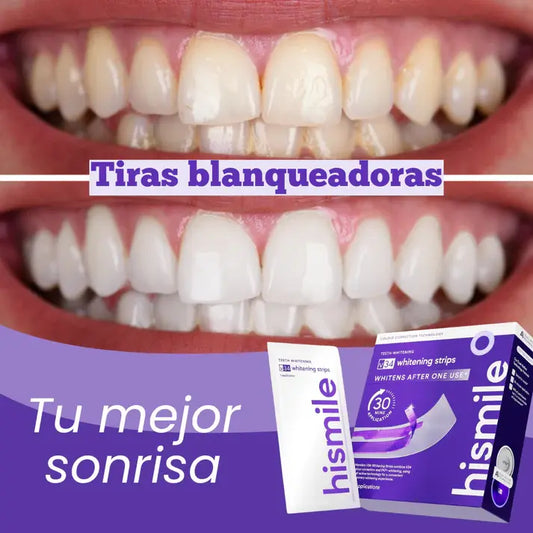 Tiras Blanqueadoras de Dientes
