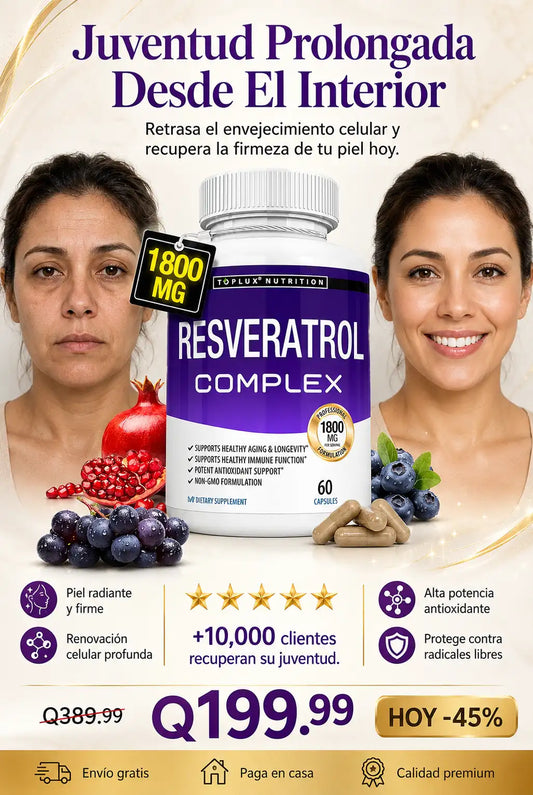 Resveratrol Complex Toplux X60 Caps