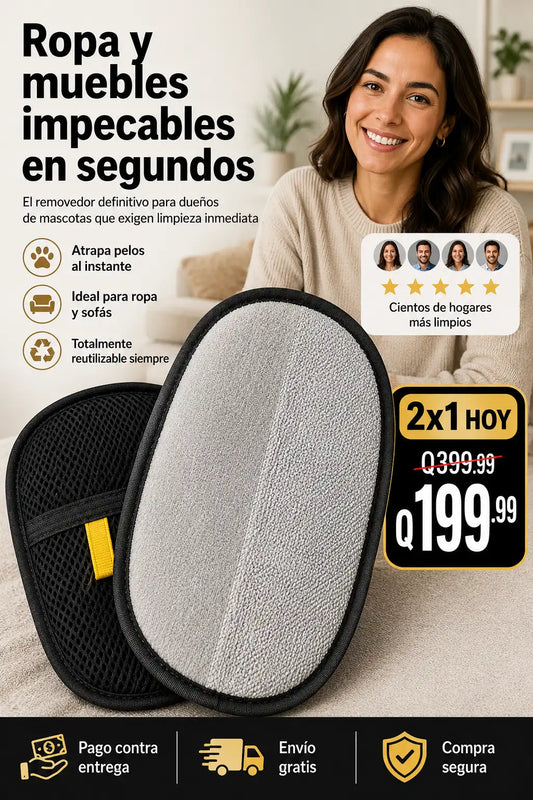 Guante para pelos mascotas imp