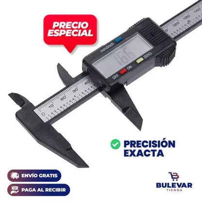 Mide Sin Errores ni Confusiones – Calibre Digital Electrónico Preciso + Envío Gratis