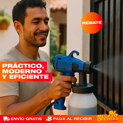 PISTOLA DE PINTURA PORTATIL