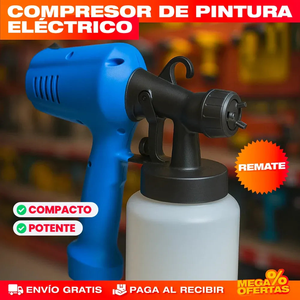 PISTOLA DE PINTURA PORTATIL