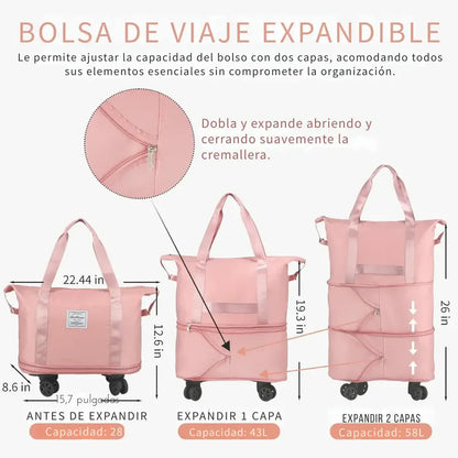 BOLSO DE VIAJE EXPANDIBLE