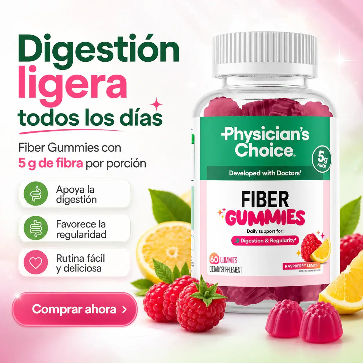 Gomitas de Fibra