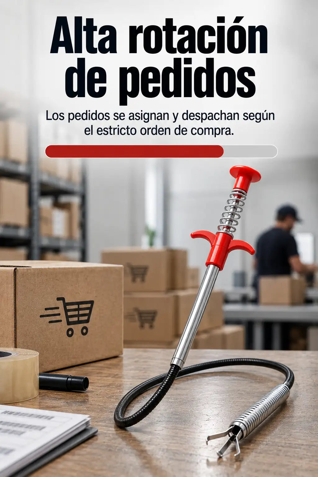 Pinza Destapa Caño 9